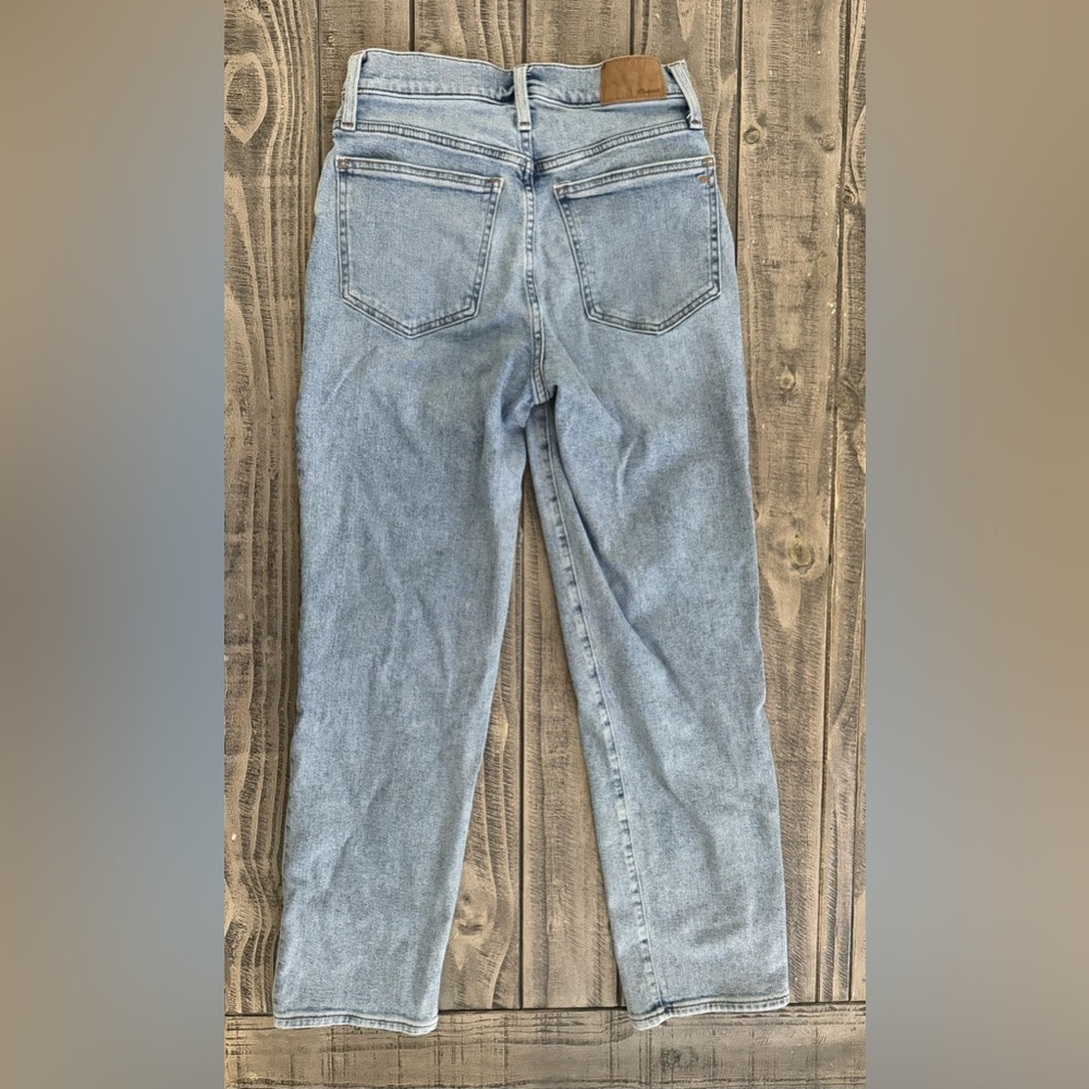 Madewell The Perfect Vintage Straight Jean Button Fly Size 26